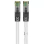 Tīkla kabelis Goobay CAT 8.1 Patch vads RJ-45 Cat8.1 1m Balts