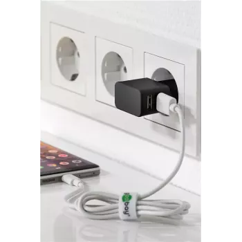 Lādētāja komplekts iekštelpām Goobay Dual Apple Lightning 44995