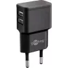 Lādētāja komplekts iekštelpām Goobay Dual Apple Lightning 44995
