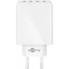 Iekštelpu lādētājs Wentronic 44962 universāls balts 4 USB pieslēgvietas 5V