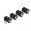 Starplikas M2.5 sešstūra iekšpuse 10 mm melnas 4 gab. DeLOCK 60243