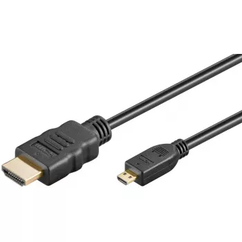 HDMI kabelis Goobay High Speed Micro 4K @ 60 Hz 1.5m