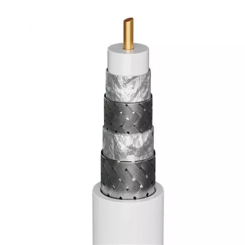 Koaksiālais vads Wentronic 70664 2m F Melns
