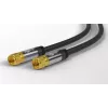 Koaksiālais vads Wentronic 70664 2m F Melns