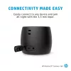 HP Black Bluetooth Speaker 360, vadu un bezvadu, Mono portatīvais skaļrunis, Melns, Cilindrs, Pogas, Universāls