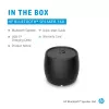 HP Black Bluetooth Speaker 360, vadu un bezvadu, Mono portatīvais skaļrunis, Melns, Cilindrs, Pogas, Universāls