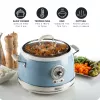 Ariete 2904 Rīsu plīts - Elektriskā rīsu plīts ar keramikas bļodu - Pašgatavots suši - Multivārs - Vintage līnija - 3,5 L - 650 W - Zila