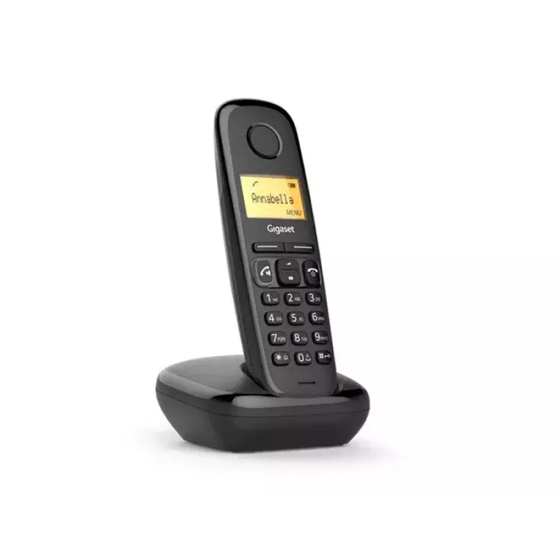 Analogais/DECT tālrunis Gigaset A270A Zvanītāja ID Melns Bezvadu klausule