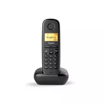 Analogais/DECT tālrunis Gigaset A270A Zvanītāja ID Melns Bezvadu klausule