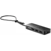 HP USB-C Travel Hub G2, vadu, USB 3.2 Gen 1 (3.1 Gen 1) Type-C, melns, Ķīna, Windows 10, 107 mm