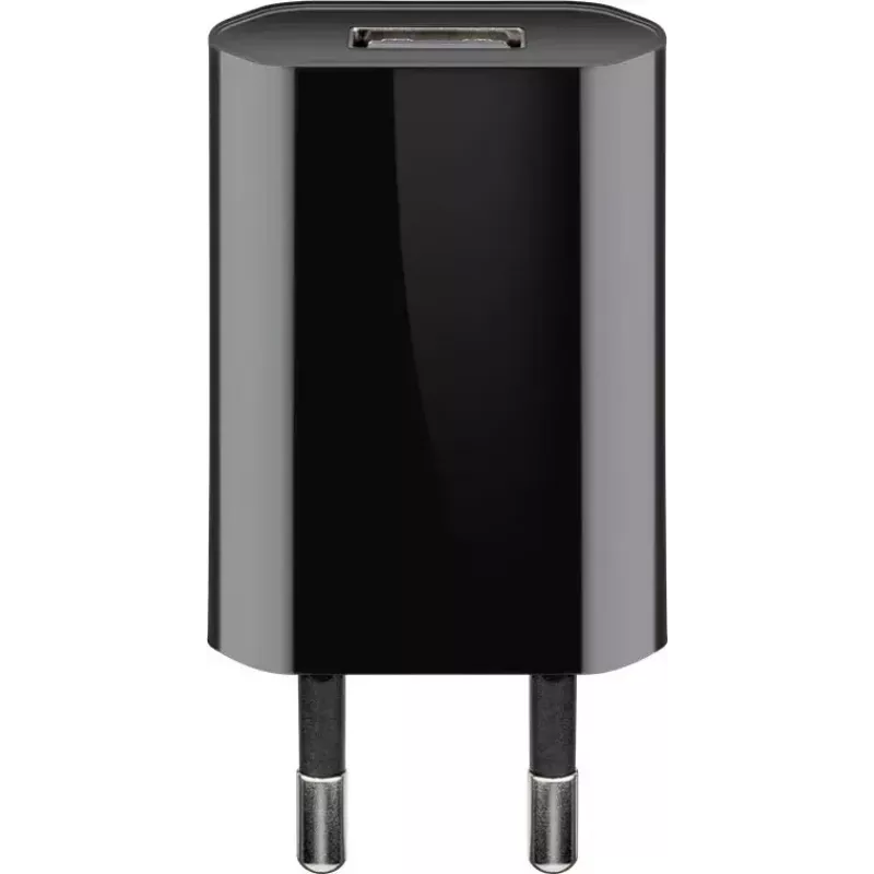 Charger Set Goobay USB-C 5W ar kabelis 1m Melns
