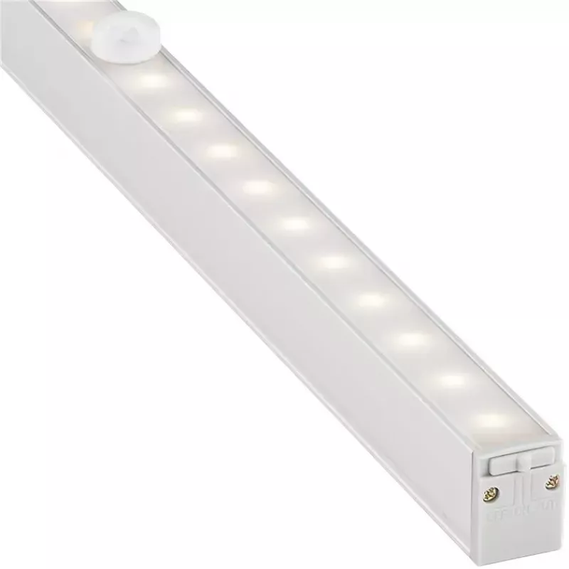 Goobay LED apakšējā apgaismojuma lampa ar kustības detektoru, sudraba krāsa, 20 spuldzes