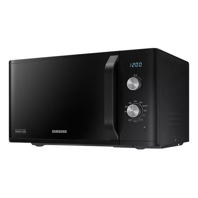 Samsung MG23K3614AK/BA mikroviļņu krāsns Melna Solo mikroviļņu krāsns Uzstādāma uz galda 23 L 1250 W