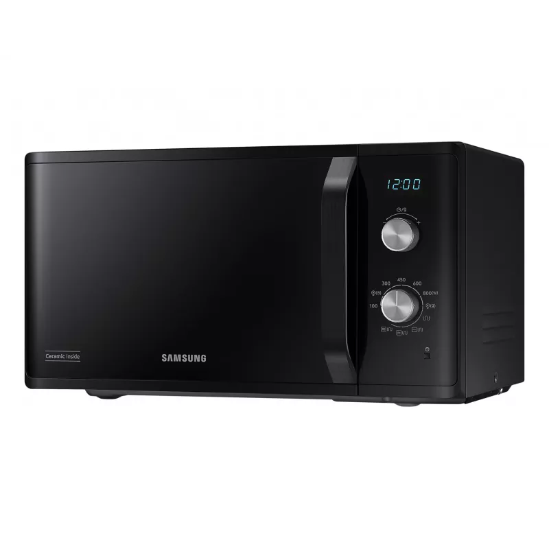 Samsung MG23K3614AK/BA mikroviļņu krāsns Melna Solo mikroviļņu krāsns Uzstādāma uz galda 23 L 1250 W