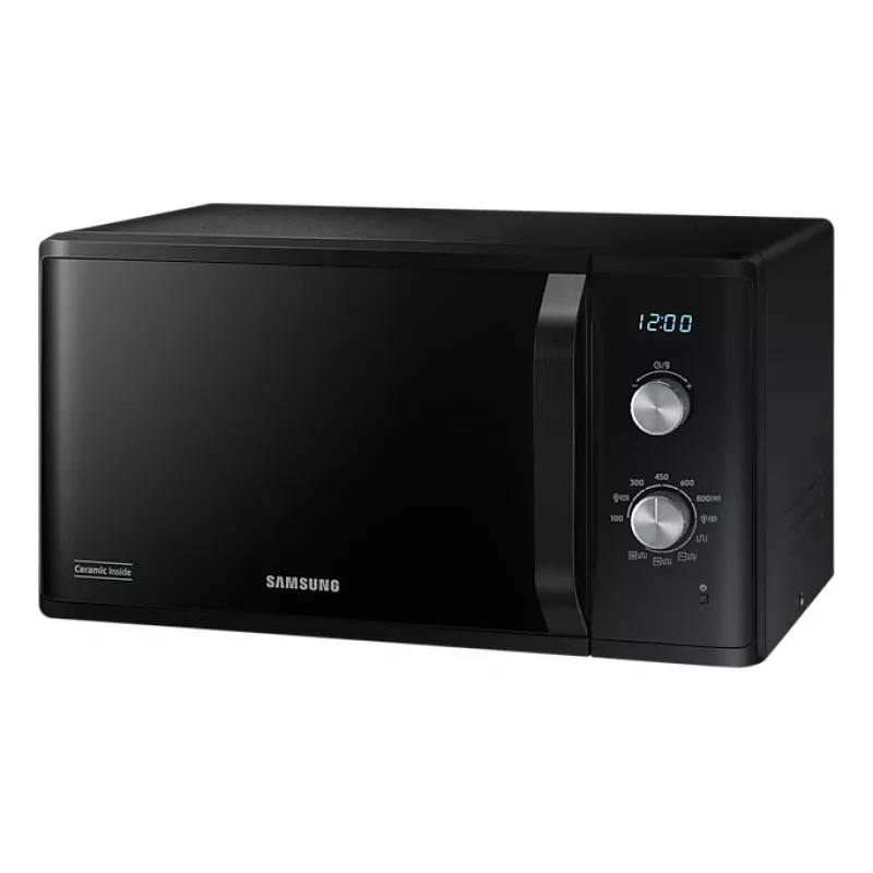 Samsung MG23K3614AK/BA mikroviļņu krāsns Melna Solo mikroviļņu krāsns Uzstādāma uz galda 23 L 1250 W