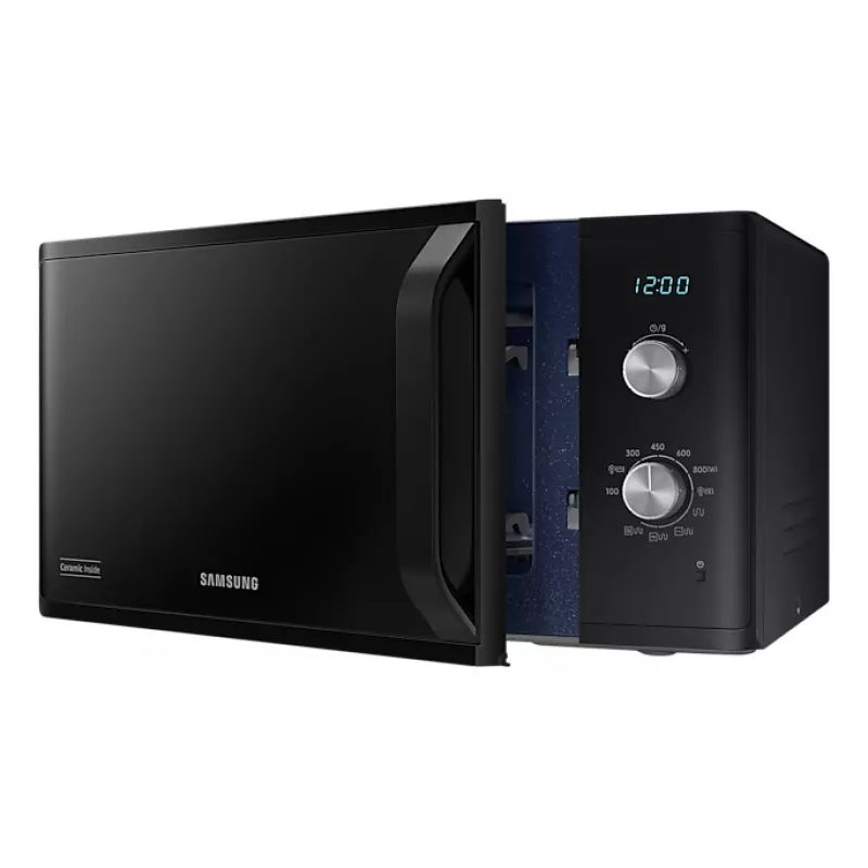 Samsung MG23K3614AK/BA mikroviļņu krāsns Melna Solo mikroviļņu krāsns Uzstādāma uz galda 23 L 1250 W