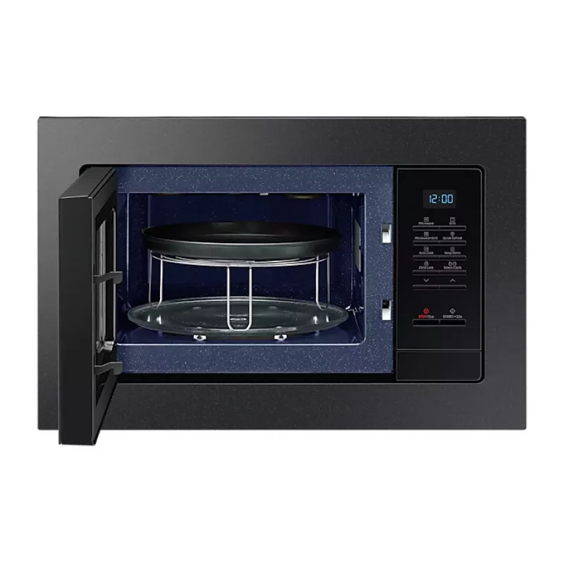 Samsung MQ7000A melna grila mikroviļņu krāsns Iebūvējama 23 L 800 W