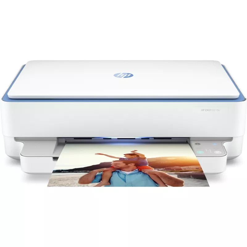 HP ENVY 6010e bezvadu daudzfunkciju krāsu printeris, Instant Ink; kopētājs, skeneris