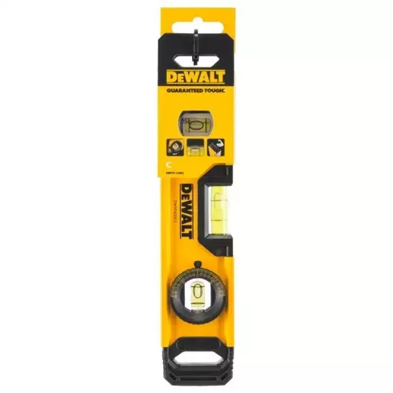 Torpedo līmeņrādis DeWALT DWHT0-43003 0.25 m Melns Dzeltens