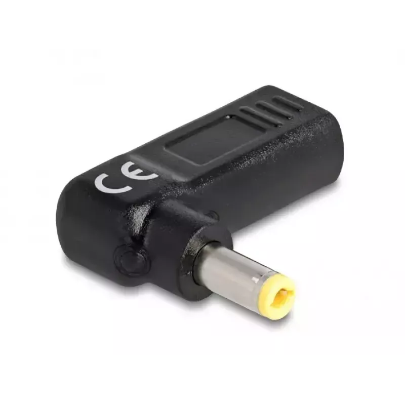 Klēpjdatora strāvas uzgalis DeLOCK 60011 USB-C uz 5,5 x 2,5 adapteris 19V 3A