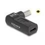 Klēpjdatora strāvas uzgalis DeLOCK 60011 USB-C uz 5,5 x 2,5 adapteris 19V 3A