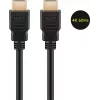 Goobay ātrgaitas HDMI kabelis ar Ethernet 1 m 18 Gbit/s melns