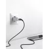 Goobay USB kabelis USB 2.0 2m USB C melns pelēks