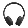 JBL Tune 670 NC austiņas ar vadu un bezvadu savienojumu, galvas lentes tipa, zvani/mūzika, USB Type-C, Bluetooth, melnas