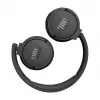 JBL Tune 670 NC austiņas ar vadu un bezvadu savienojumu, galvas lentes tipa, zvani/mūzika, USB Type-C, Bluetooth, melnas