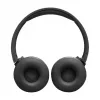 JBL Tune 670 NC austiņas ar vadu un bezvadu savienojumu, galvas lentes tipa, zvani/mūzika, USB Type-C, Bluetooth, melnas