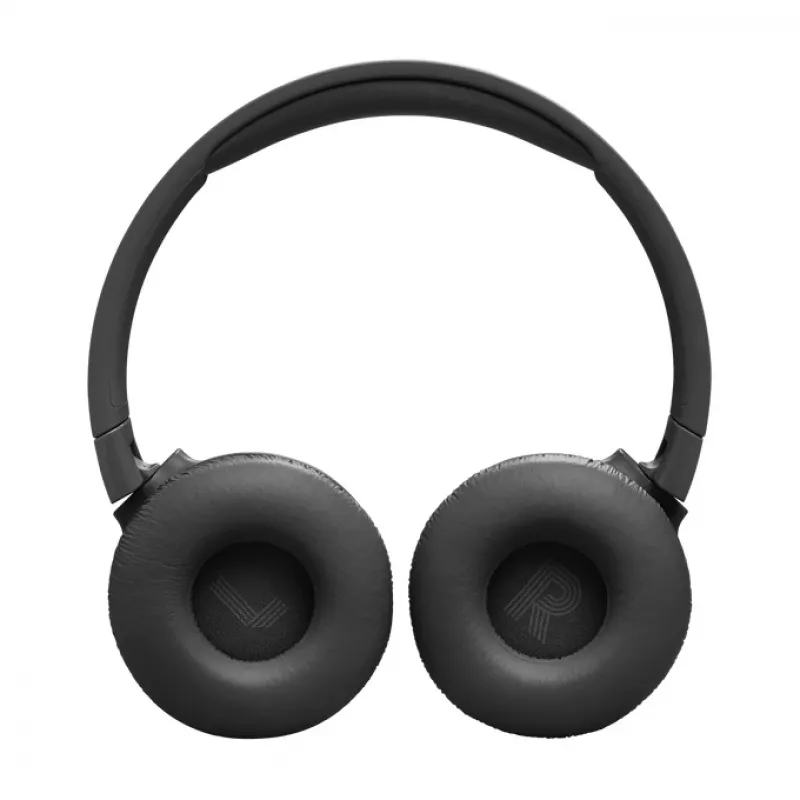 JBL Tune 670 NC austiņas ar vadu un bezvadu savienojumu, galvas lentes tipa, zvani/mūzika, USB Type-C, Bluetooth, melnas