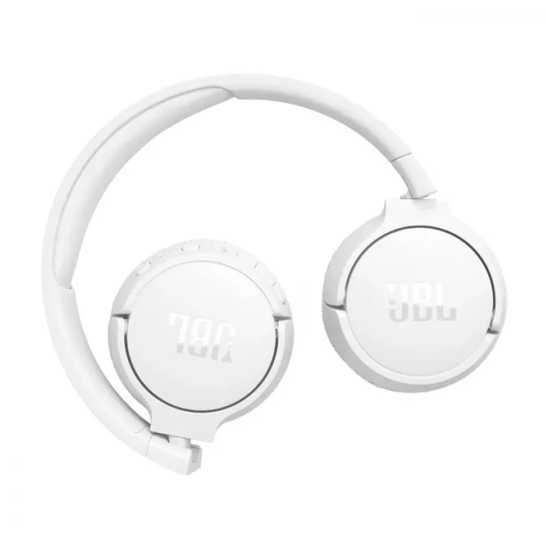 JBL Tune 670 NC austiņas vadu un bezvadu galvas saite zvaniem/mūzikai USB Type-C Bluetooth balts