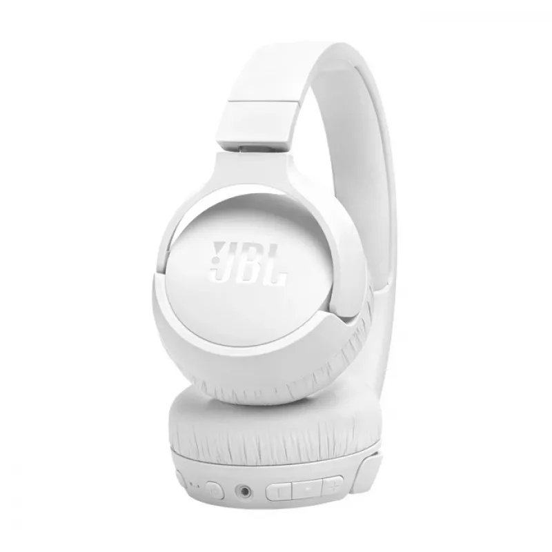 JBL Tune 670 NC austiņas vadu un bezvadu galvas saite zvaniem/mūzikai USB Type-C Bluetooth balts