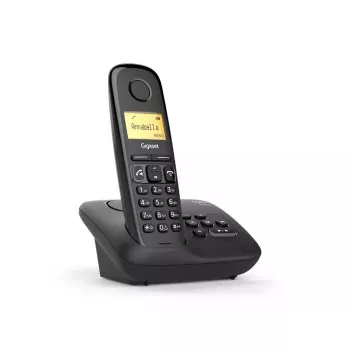 Analogais/DECT tālrunis Gigaset A270A Zvanītāja ID Bezvadu klausule Melns
