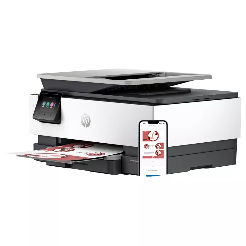 HP OfficeJet Pro 8134e Bezvadu daudzfunkciju krāsu printeris, Instant Ink; abpusēja drukāšana