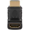Goobay HDMI video kabeļa adapteris 65744, melns, sievišķais savienotājs, augstas kvalitātes