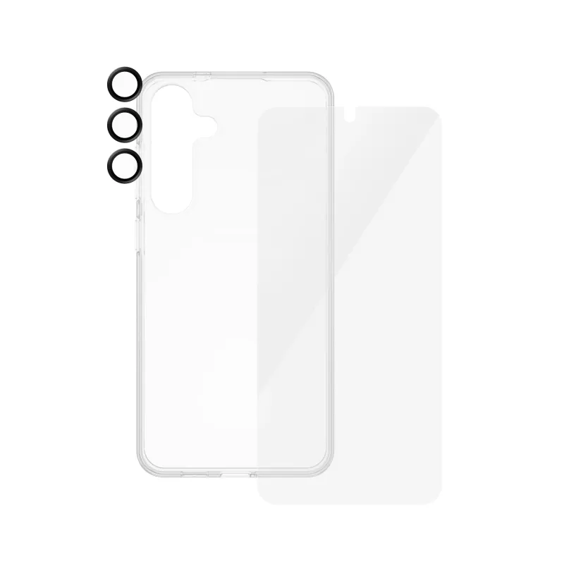 PanzerGlass SAFE. by ® 3-in-1 Pack Samsung Galaxy S24+ Scratch Shock Resistant