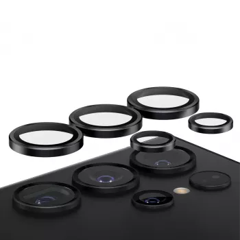 PanzerGlass ® Hoops® Kameras objektīva aizsargs Melns Samsung Galaxy S24 Ultra