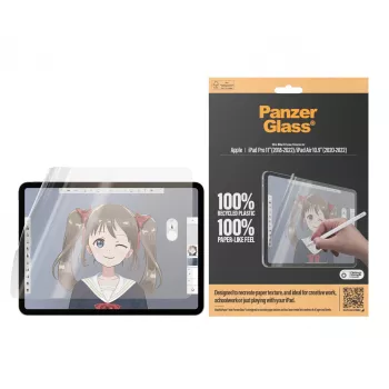 PanzerGlass ® GraphicPaper® ekrāna aizsargs iPad Pro 11'' (2018-2022) | iPad Air 10.9'' (2020-2022) | īpaši plašs pārklājums