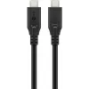 Goobay USB kabelis USB 3.2 Gen 1 3 m USB C melns