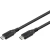 Goobay USB kabelis USB 3.2 Gen 1 3 m USB C melns