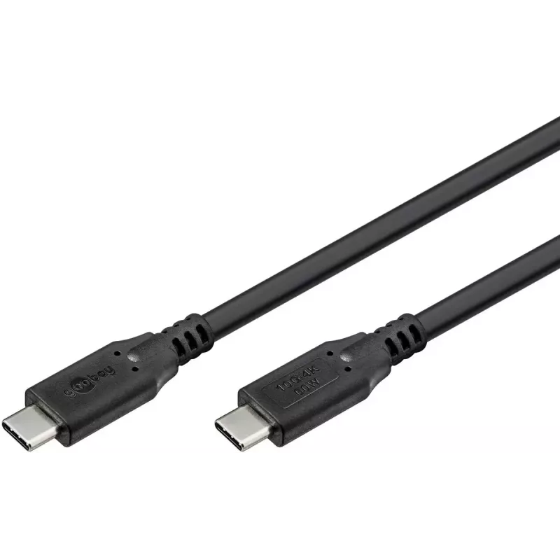 Goobay USB kabelis USB 3.2 Gen 1 3 m USB C melns