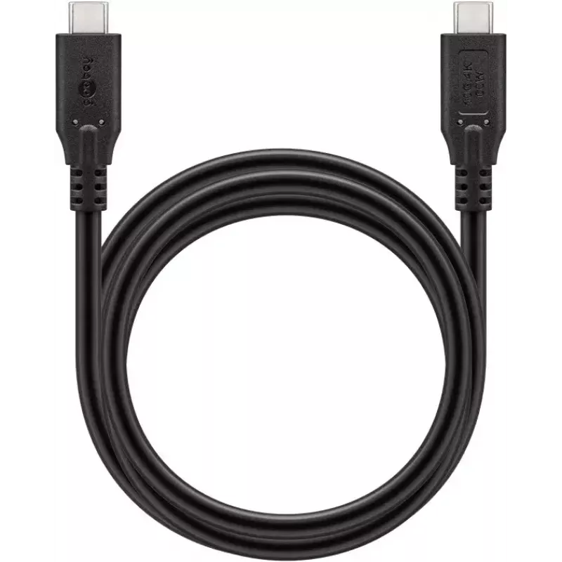 Goobay USB kabelis USB 3.2 Gen 1 3 m USB C melns