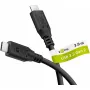 Goobay USB kabelis USB 3.2 Gen 1 3 m USB C melns