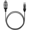Goobay 74406 Kabeļa dzimuma maiņas adapteris USB 3.1 Type A RJ45 7.5m