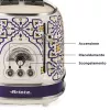 Ariete 0155/0C Tosteris 2 šķēlītēm 815 W Zils Daudzkrāsains