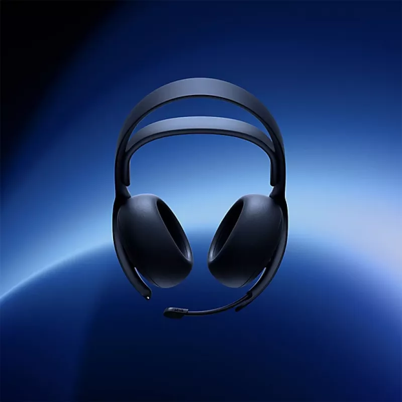 Sony Pulse Elite austiņas, bezvadu, galvas lentes tipa, spēlēm, Bluetooth, melnas