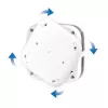 Dūmu detektors LOGILINK SC0018 — fotoelektrisks atstarojošs, bezvadu, darbināms ar baterijām, 10 gadu baterija, 76×28,5 mm