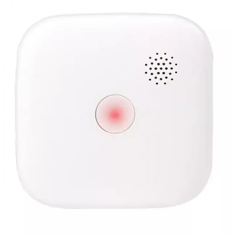Dūmu detektors LOGILINK SC0018 — fotoelektrisks atstarojošs, bezvadu, darbināms ar baterijām, 10 gadu baterija, 76×28,5 mm
