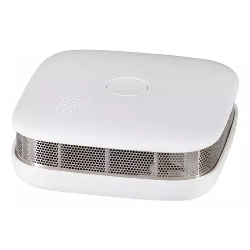 Dūmu detektors LOGILINK SC0018 — fotoelektrisks atstarojošs, bezvadu, darbināms ar baterijām, 10 gadu baterija, 76×28,5 mm